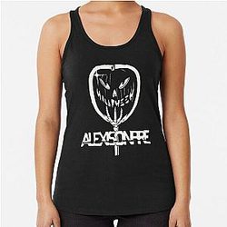 Alexisonfire Merch Pumpkin Racerback Tank Top