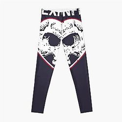 Attract Attention Most Loved Music Alexisonfire Skull Retro Leggings