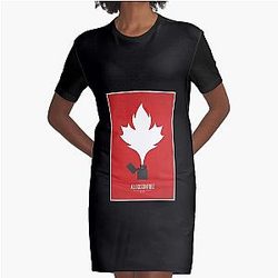 Alexisonfire Graphic T-Shirt Dress