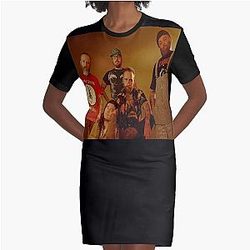 Alexisonfire Graphic T-Shirt Dress