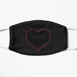 Alexisonfire skull Sticker Flat Mask