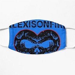Alexisonfire skull (Black Version) Classic T-Shirt Flat Mask