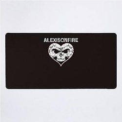 Alexisonfire skull Classic T-Shirt Desk Mat