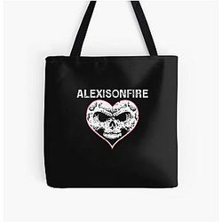 Alexisonfire Skull Classic  Essential  All Over Print Tote Bag