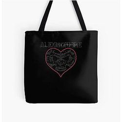 Alexisonfire skull (Black Version) Classic All Over Print Tote Bag