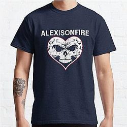 Attract Attention Most Loved Music Alexisonfire Skull Retro Classic T-Shirt