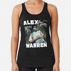 Alex Warren Inspired Fan Art Design Racer Back Tank Top