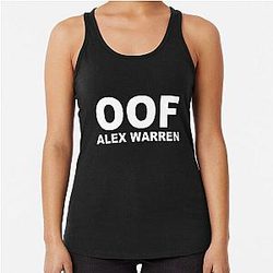 Alex Warren Logo Racerback Tank Top