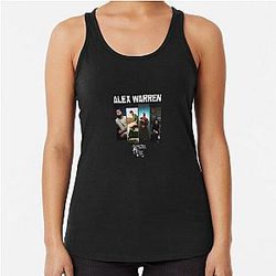 Alex Warren Bold Statement Tee Racerback Tank Top