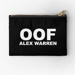 Alex Warren Logo Zipper Pouch