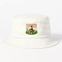 Sunflower on grass Alex Warren bucket hat