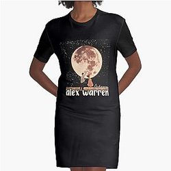 Alex Warren Graphic T-Shirt Dress