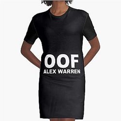 Alex Warren Graphic T-Shirt Dress