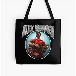Vintage Grunge Style Alex Warren Tote Bag