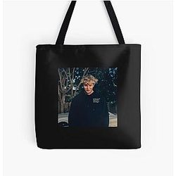 Alex Warren Over Print Tote Bag