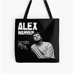 Vintage Alex Warren T-shirt All Over Print Tote Bag