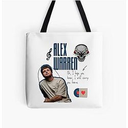 Alex Warren Design Tote Bag
