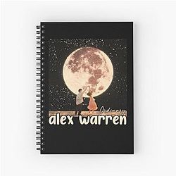 Alex Warren Spiral Notebook