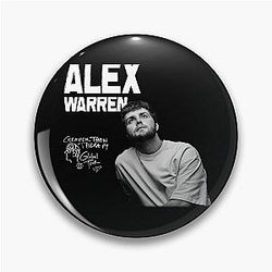 Vintage Alex Warren T-Shirt Pin