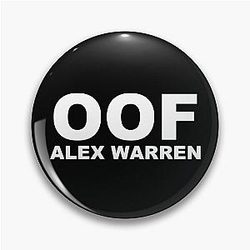 Alex Warren Logo Pin