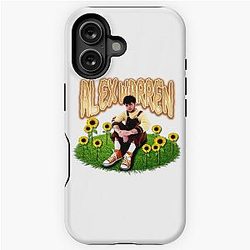 Sunflower on grass Alex Warren iPhone case