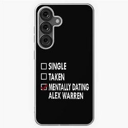 Mentally dating Alex Warren Samsung Galaxy Case