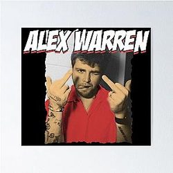 Middle Finger Alex Warren Poster