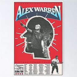 Vintage Poster Alex Warren