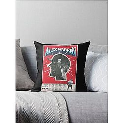 Vintage Throw Pillow; On Stage Alex Warren
