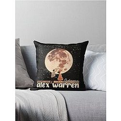 Alex Warren Throw Pillow
