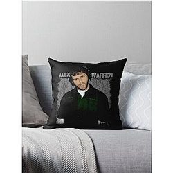 Alex Warren Throw Pillow