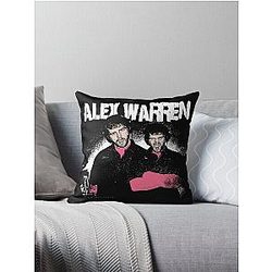 Grunge Style Throw Pillow