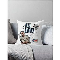 Alex Warren Design Pillow