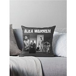 Alex Warren Album Poster Throw Pillow