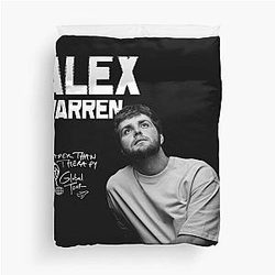 Alex Warren T shirt Duvet cover
