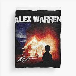 Signature Alex Warren Duvet Cover