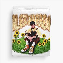 Sunflower on Grass Alex Duvet Cover