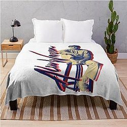 Original Signature Alex Warren Throw Blanket