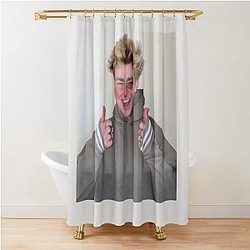 Alex Warren Shower Curtain