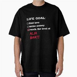 Alia Bhatt Life Oversized T-Shirt
