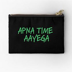 Apna Time Ayega - Gully Boy Bollywood Movie Zipper Pouch