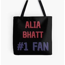 Alia Bhatt Fan Tote Bag
