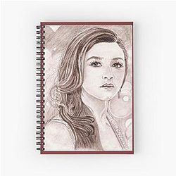 Beautiful Alia Bhatt Notebook