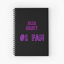 Alia Bhatt Spiral Notebook