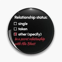Alia Bhatt - Relationship Pin