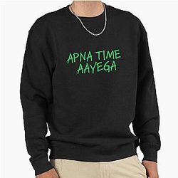 Apna Time Aayega - Gully Boy Bollywood Movie Ranveer Singh and Alia Bhatt Pullover Sweatshirt