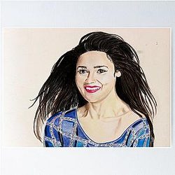 Alia Bhatt Drawing Poster
