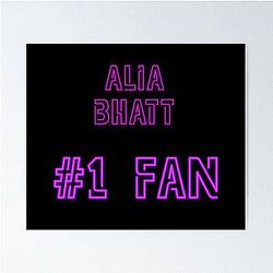Alia Bhatt fan Poster