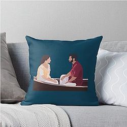 Kalank - Alia Bhatt and Varun Dhawan Throw Pillow