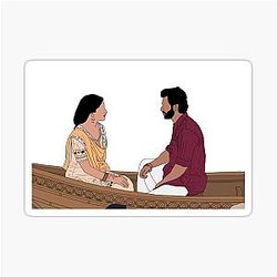 Alia Bhatt and Varun Dhawan Kalank sticker